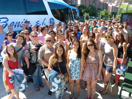 Estudiantes Erasmus en Santander 