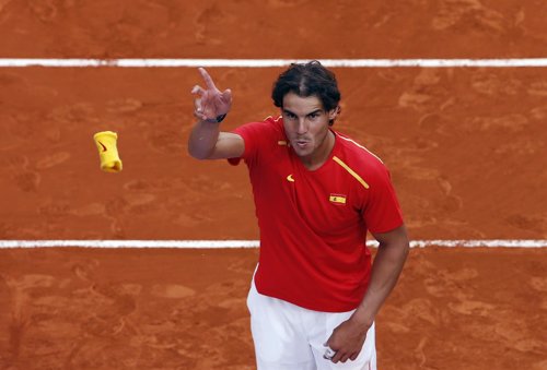 Rafael Nadal en la Copa Davis