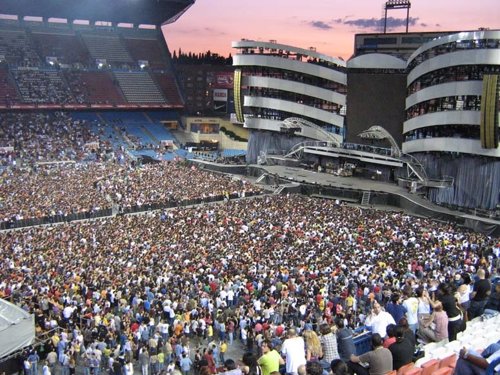 The Rolling Stones en 2007 en Madrid