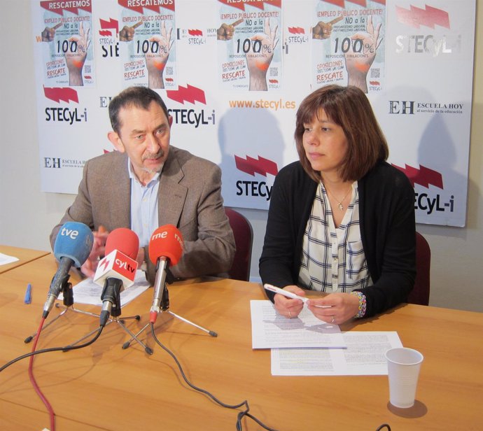 Pedro Escolar y Cristina Fulconis en rueda de prensa