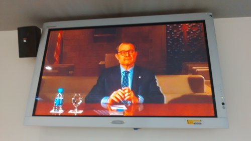 Artur Mas declara por videoconferencia en el juicio por el asedio al Parlament