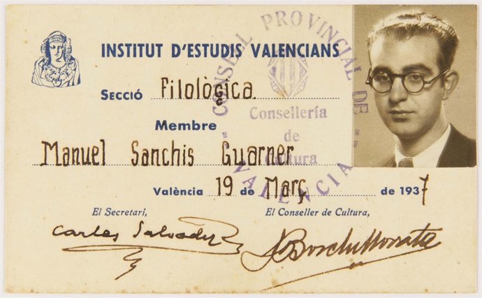 Carnet de Manuel Sanchis Guarner