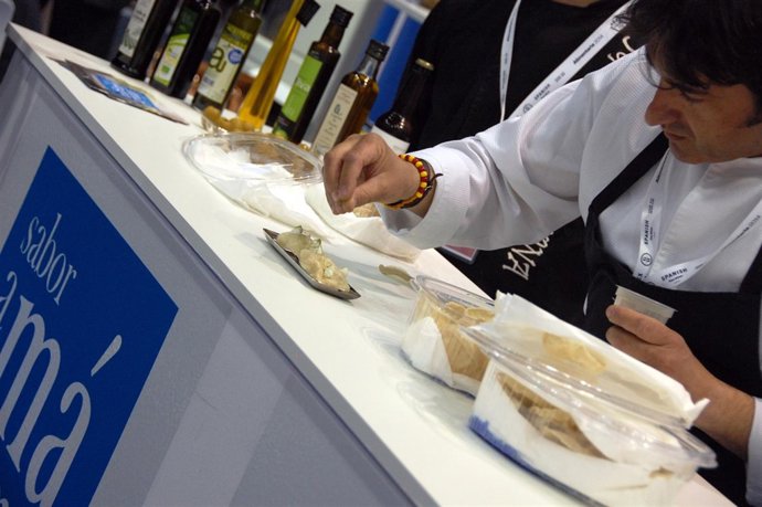 El chef mnalagueño José Carlos García en sabor a málaga alimentaria barcelona