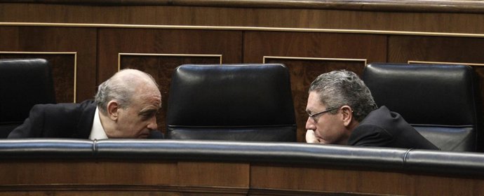 Jorge Fernández Díaz y Alberto Ruiz Gallardón