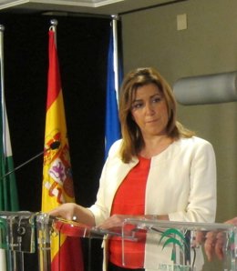 Susana Díaz, este jueves en el encuentro Misión para el Crecimiento de Europa