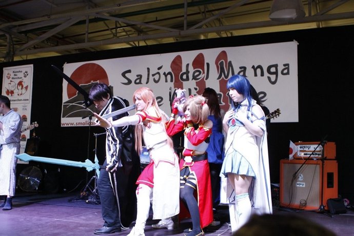 Cosplay, aficionados al manga disfrazados de sus personajes favoritos