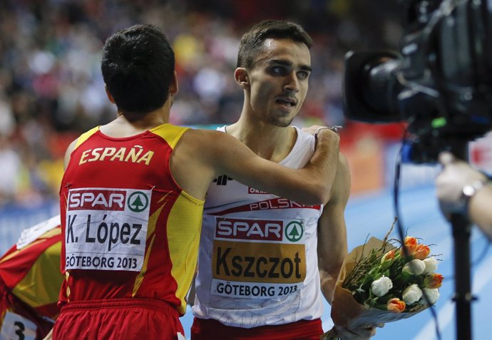 Kevin López, plata en 800 metros
