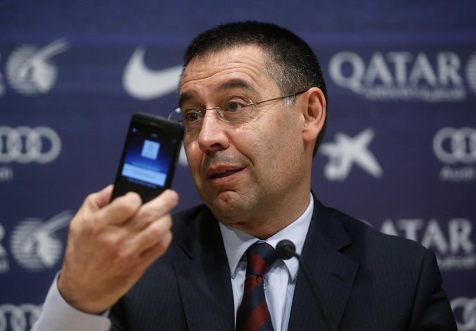 Josep Maria Bartomeu, presidente del FC Barcelona