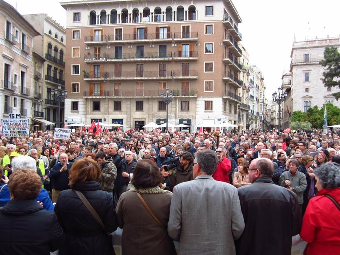 Concentración por las víctimas del metro de 2006