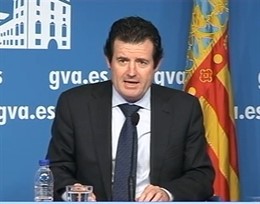 José Ciscar tras el pleno del Consell