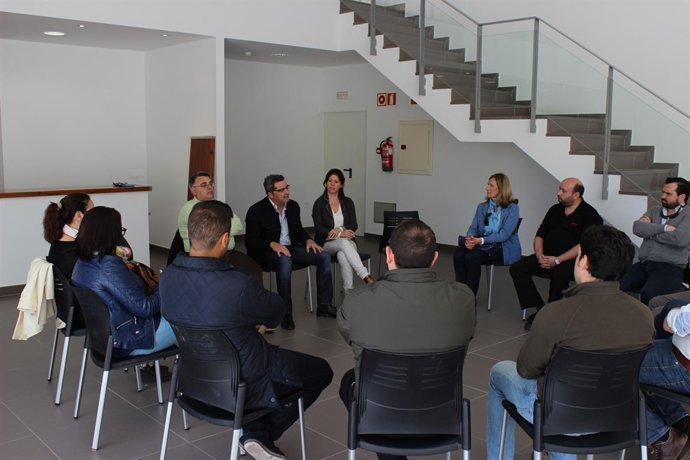 El alcalde se ha reunido con los hosteleros de la ciudad. 