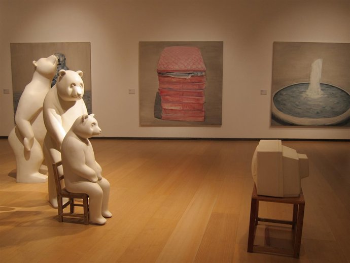 Imagen de archivo de una exposición en el IVAM