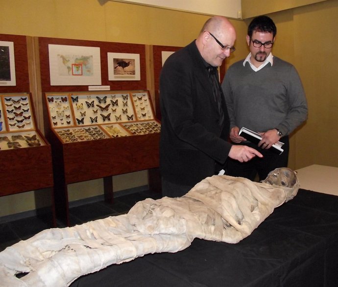 La momia egipcia del Museu Darder tiene 200 años de antigüedad