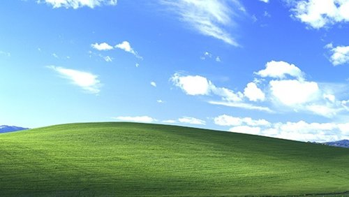Bliss, el fondo de pantalla de Windows XP