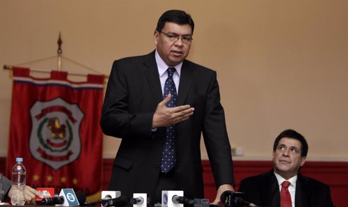 Francisco de Vargas, ministro del Interior de Paraguay.