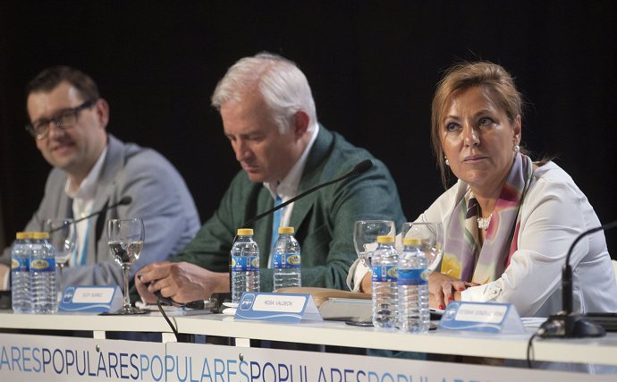 La alcaldesa de Zamora, Rosa Valdeón, en la Intermunicipal del PP