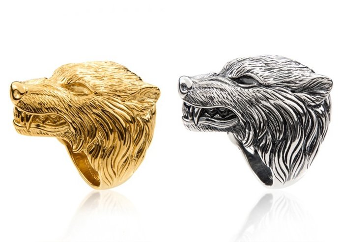 Anillos Casa Stark