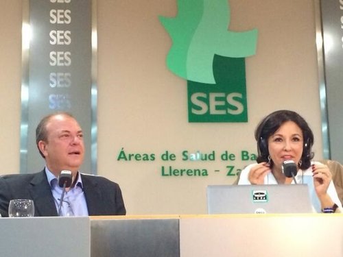 Monago e isabel Gemio