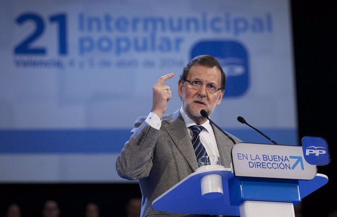 Mariano Rajoy en la Intermunicipal del PP