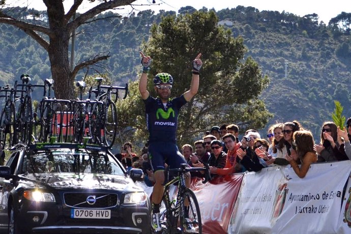 Alejandro Valverde conquista el GP Miguel Indurain