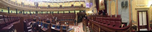 Congreso de los Diputados vacío