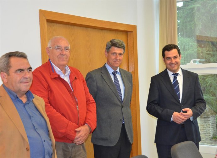 Moreno en la reunión 