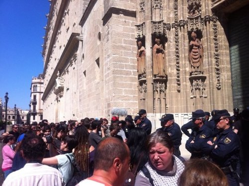Corrala Utopía en la Catedral de Sevilla