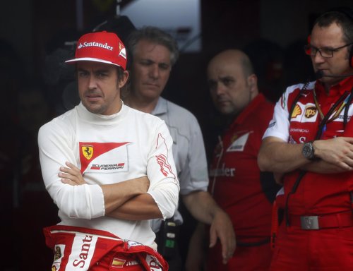 Ferrari Fernando Alonso Malasia