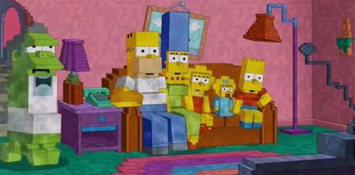 Los Simpsons minecraft