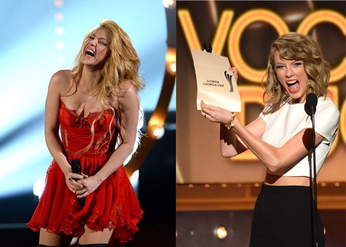Shakira o Taylor Swift, protagonistas en la 49 edición de los premios de Country