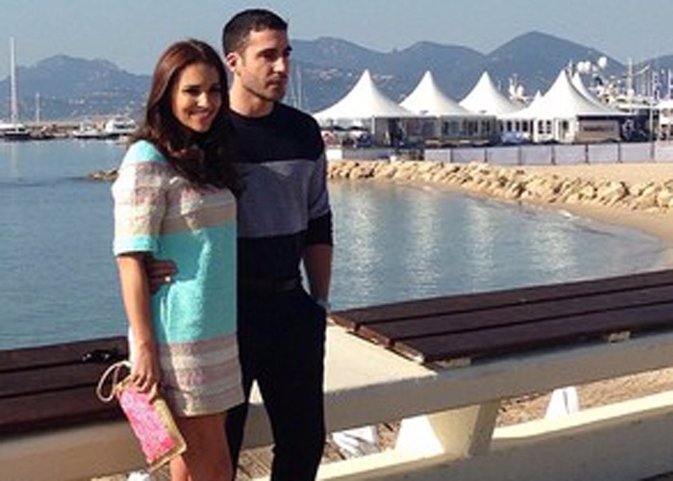 Paula Echevarría y Miguel Ángel Silvestre en Cannes