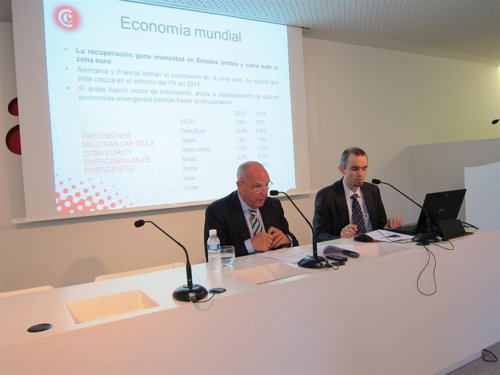 Taberna en la presentación del informe de coyuntura económica