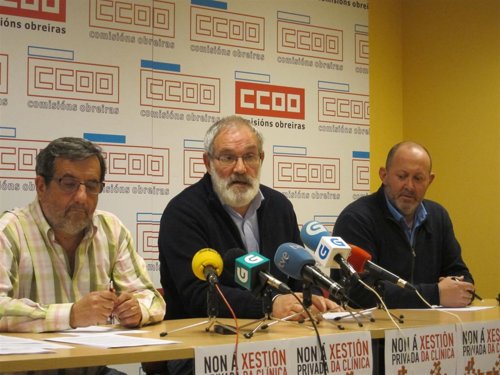 Rueda de prensa de CC.OO. Tras recurrir el decreto de gestión clínica