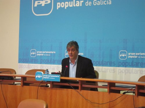 Pedro Puy en el Parlamento