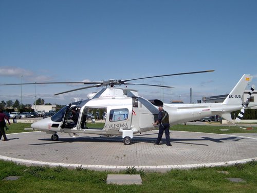 Helicóptero de vigilancia