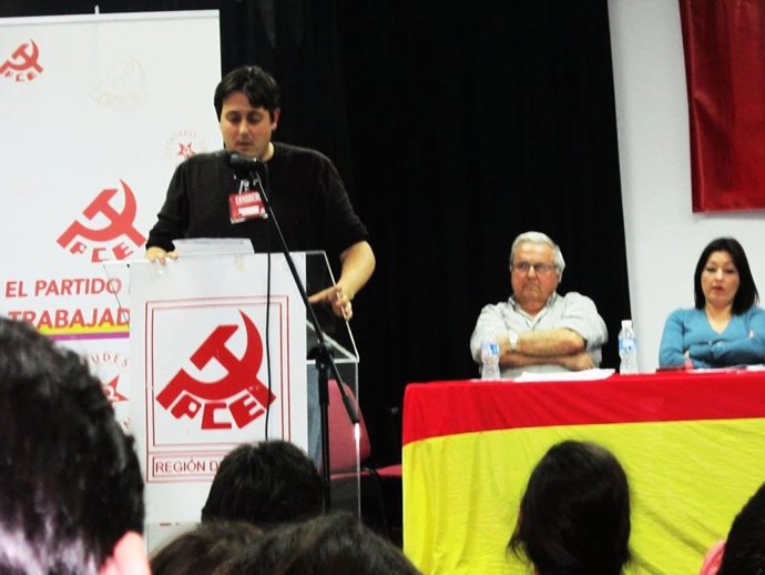 Joaquín Morote, reelegido secretario general del Partido Comunista de la Región 