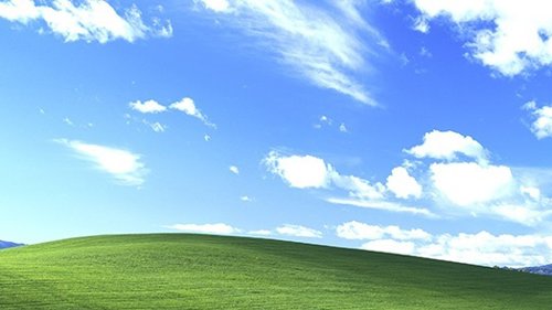 Bliss, el fondo de pantalla de Windows XP