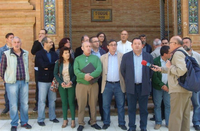 Concentración ante la Delegación del Gobierno