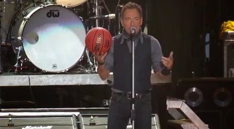 Bruce Springsteen baloncesto
