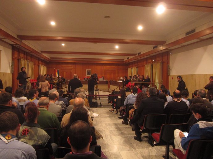 Momento del Pleno del Ayuntamiento de Córdoba