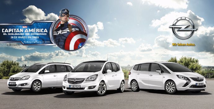 Opel y Capitán América