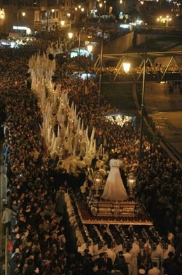 El Cautivo en la Semana Santa de Málaga de 2013
