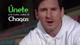 Foto: Messi ayuda concienciar sobre la enfermedad de Chagas