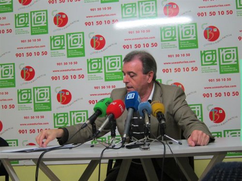Dacio Alonso, presidente de la UCE Asturias