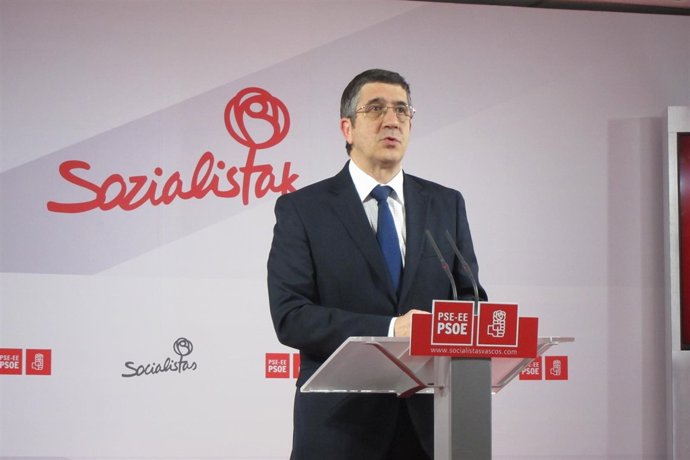 El secretario general del PSE-EE, Patxi López