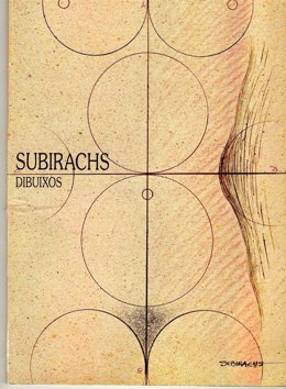 Cartel de la exposición de Subirachs en la Galeria Canals
