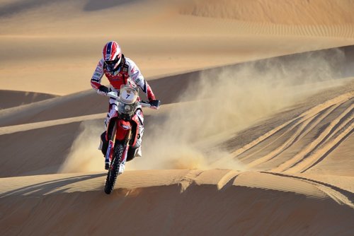 Joan Barreda en el Abu Dhabi Desert Challenge