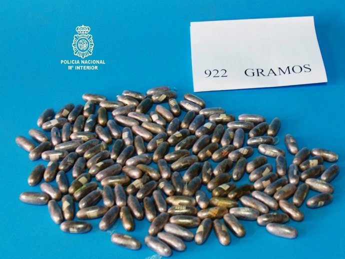 Hachís ocupado al detenido en Burgos.