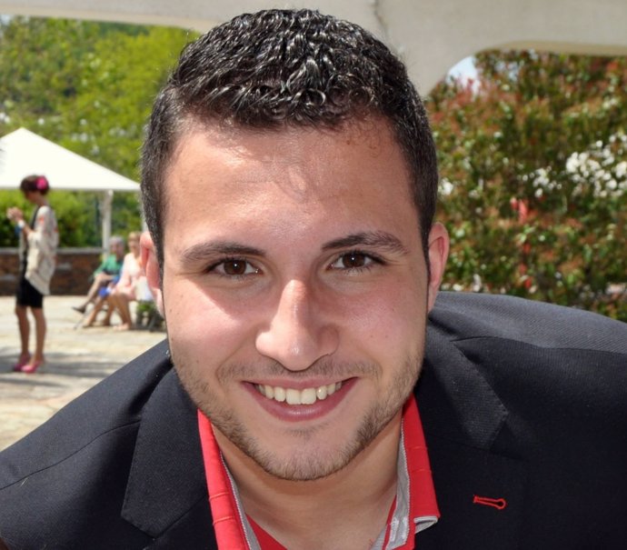 David Rivas, alumno de la UC