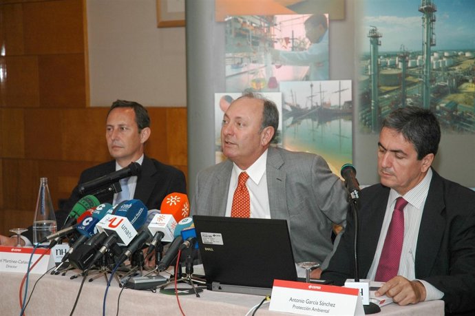 El Director De Cepsa Refinería La Rábida, Rafael Martínez-Cañavate.